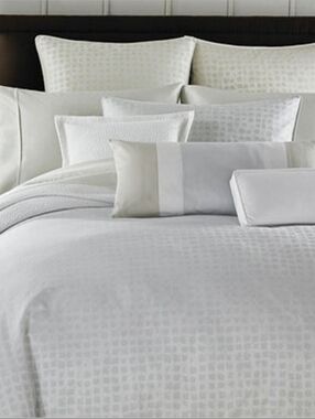 RARE Barbara Barry Beautiful Basics Patina-Heaven King Duvet Set 3Pc Ret: $537